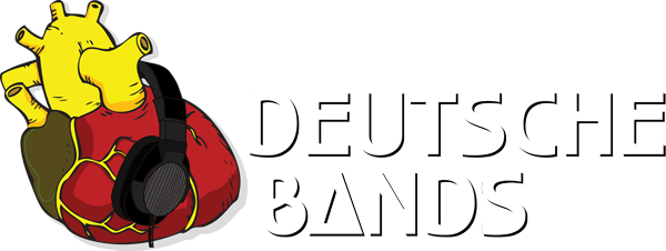 O logotipo do Deutsche Bands é formado por uma ilustração realista do órgão coração humano, com a cor amarela para as válvulas, e vermelha para o músculo. Um fone preto de ouvido o envolve.