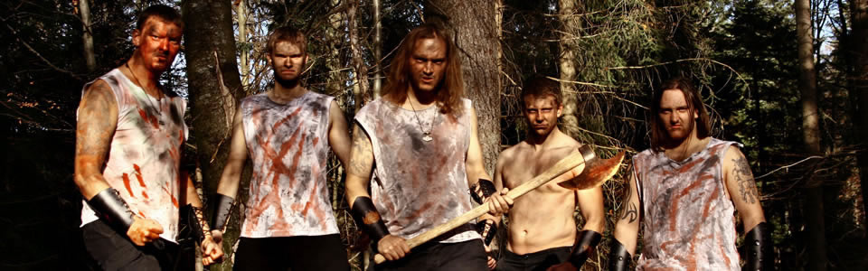 Artista ou membros de Wolfchant, do gênero pagan metal